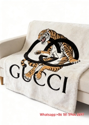 Gucci Tiger GG Throw Blankets IMG_2982
